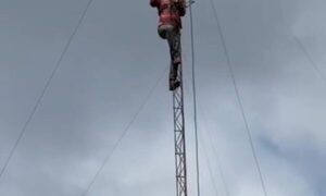 Obrero cayó de una antena de 20 metros en Ñemby