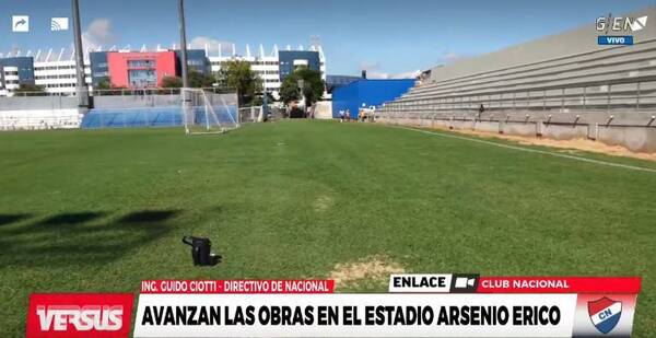Atendé cómo avanzan las mejoras en el histórico estadio “Arsenio Erico”