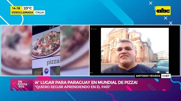 Video: ¡Cuarto lugar para Paraguay en mundial de pizza! - Ensiestados - ABC Color