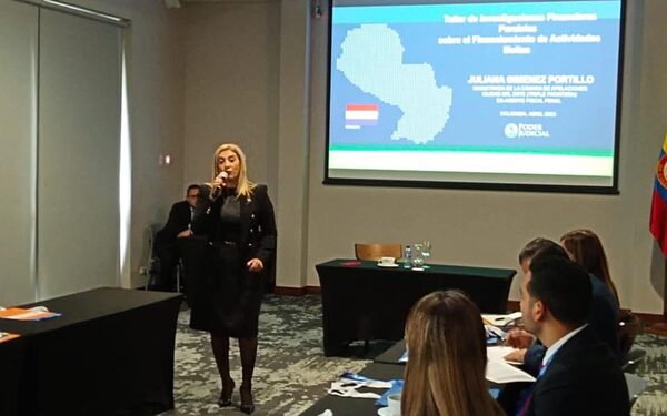 Destacada presentación de presidente de VI Circunscripción Judicial del Alto Paraná en Colombia.
