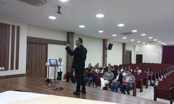 Capacitación a personal de salud de Santa Rita