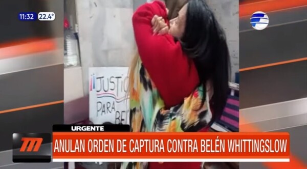 Anulan orden de captura contra Belén Whittingslow | Telefuturo