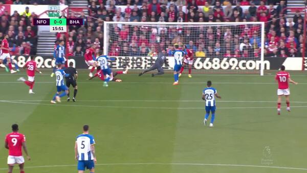 El portero Keylor Navas evitó un golazo de Julio Enciso