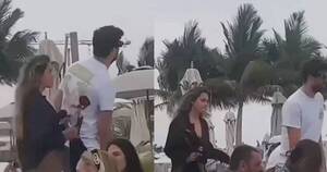La Nación / Piqué y Clara Chía se dieron una escapada romántica en Abu Dabi
