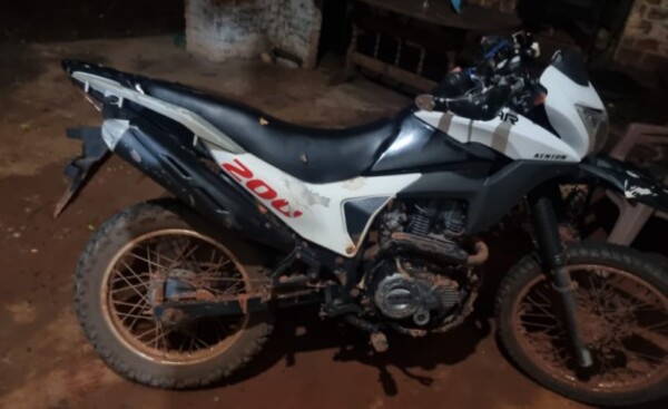 Recuperan moto que había sido robada a un indígena