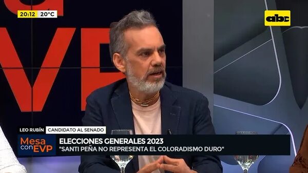 Leo Rubín: “En este 2023 el peligro más grande es Santi Peña y no Payo Cubas” - Mesa de Periodistas - ABC Color