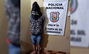 Vecinos capturan a ladrón que hurtó materiales eléctricos
