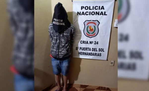 Vecinos capturan a ladrón que hurtó materiales eléctricos