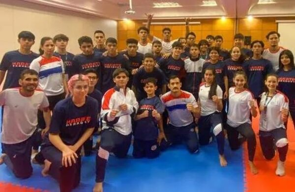 Atletas compiten en Sudamericano - Polideportivo - ABC Color