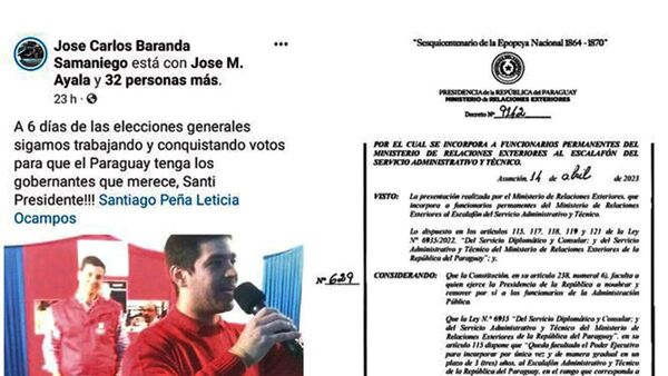 Escandaloso sobresueldo para un operador político en el MRE