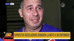 Roban moto a enfermero: ''Me esfuerzo mucho para salir adelante y que te pase esto ya es mucho'' | Telefuturo