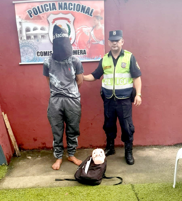 Atrapan a marginal que salía a asaltar con máscara de “La Casa de Papel” - La Clave