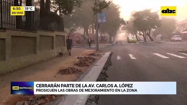 Video: Cerrarán parte de la Avda. Carlos A. López - ABC Noticias - ABC Color