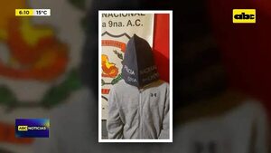Video: Tras persecución policial capturan a un hombre  - ABC Noticias - ABC Color