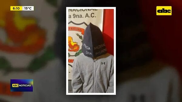 Video: Tras persecución policial capturan a un hombre - ABC Noticias - ABC Color