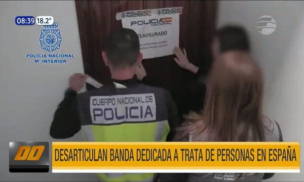 Desarticulan banda dedicada a la trata de personas en España | Telefuturo