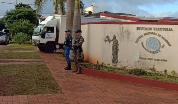 La Justicia Electoral ya recibió las máquinas de votación para 110.866 electores habilitados en Amambay