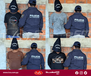 TRAS ALLANMIENTOS EN SIMULTÁNEOS DETIENEN A PRESUNTOS IMPLICADOS EN DISTINTOS HECHOS DELICTIVOS OCURRIDOS EN ITAPÚA