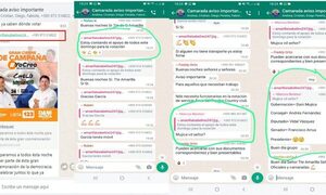 Militar realiza campaña proselitista