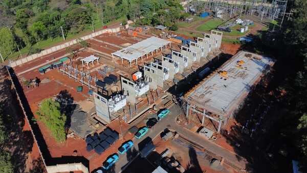 Avanzan en 60% las obras que triplicarán potencia eléctrica para usuarios de Alto Paraná