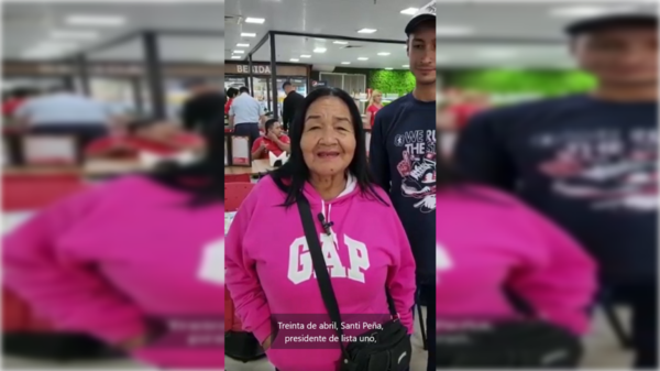 [VIDEO] Ña Rufi no tiene dudas y contó por quién votará este domingo