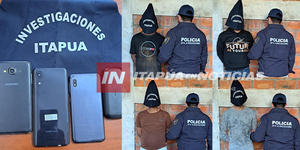 DETIENEN EN CAAZAPÁ A CUATRO SUJETOS BUSCADOS POR LA JUSTICIA POR CAUSAS INVESTIGADAS EN ITAPÚA - Itapúa Noticias