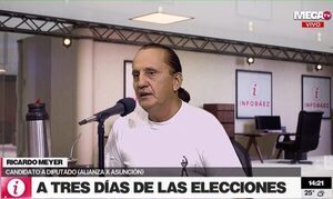 Defender el derecho a la educación y a vivir en la ciudad: Los ejes centrales de Ricardo Meyer - Megacadena — Últimas Noticias de Paraguay