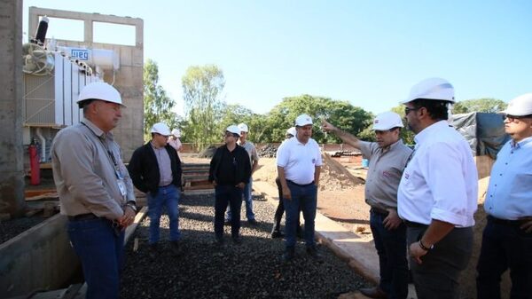 Avanzan en 60% las obras que triplicarán potencia eléctrica para usuarios de Alto Paraná