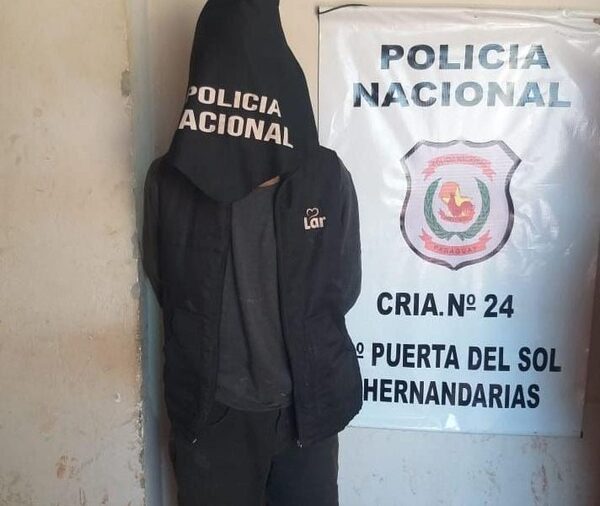 Detienen a ratero tras varios hurtos domiciliarios