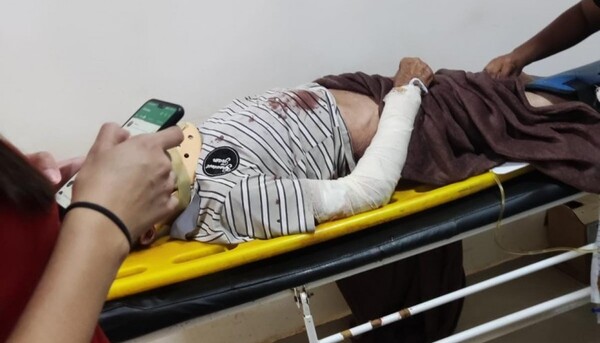 Sufrió 5 horas en pasillo de hospital aguardando un traumatólogo - Noticiero Paraguay