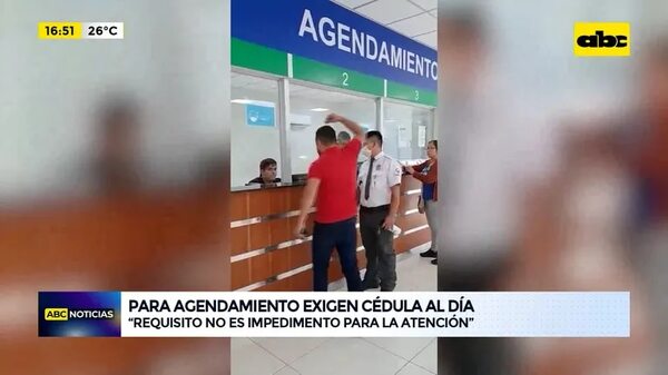 Video: Conflicto por agendamiento en IPS - ABC Noticias - ABC Color