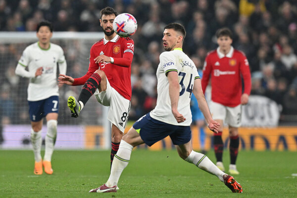 Versus / Manchester United cedió un empate frente al Tottenham, pero sigue en puestos de Champions