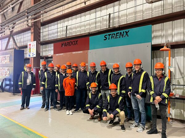 Pampeiro estuvo presente en el Hardox Wearparts Meeting of the America
