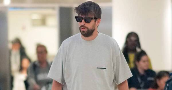 La Nación / Piqué llegó a Miami para visitar a sus hijos y se encontró con un nuevo conflicto