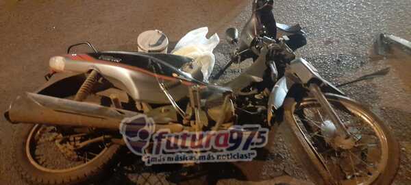 Adolescente de 15 años protagoniza un accidente de tránsito