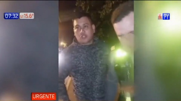 Policía acusado de matar a Rodrigo Quintana agredió a la Caminera - Noticias Paraguay