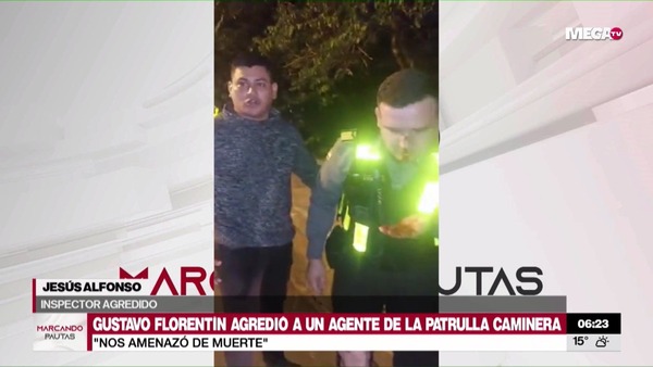 Agente agredido por suboficial: "Uno sale de casa esperando volver con su familia y pasan estas cosas" - Megacadena — Últimas Noticias de Paraguay