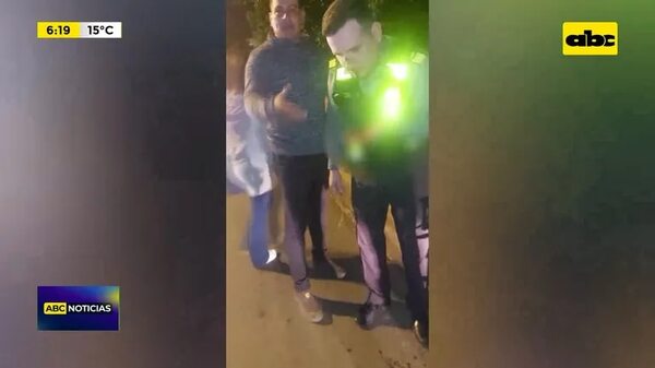 Video: Policía involucrado en lesión grave - ABC Noticias - ABC Color