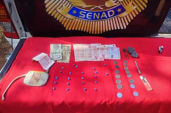TRAS OPERATIVO CAPTURAN A SUPUESTO DISTRIBUIDOR DE CRACK BAJO UN PUENTE DE ENCARNACIÓN