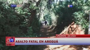 Asaltó a una mujer y murió tras persecución policial en Areguá