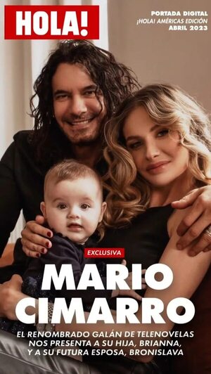 Mario Cimarro mostró el rostro de su hija Brianna por primera vez - Gente - ABC Color