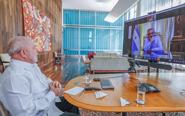 Alberto Fernández y Lula da Silva dialogan sobre "la evolución" del comercio bilateral - Revista PLUS