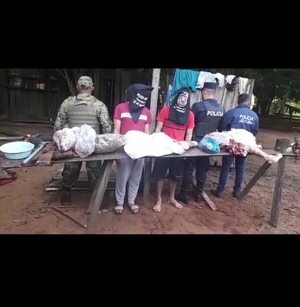 Un joven y un adolescente caen por abigeato en San Pedro - Policiales - ABC Color