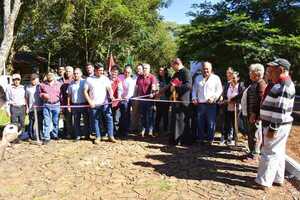 INAUGURACIÓN DE IMPORTANTE OBRA VIAL EJECUTADA EN CORONEL BOGADO POR LA GOBERNACIÓN DE ITAPÚA - Itapúa Noticias