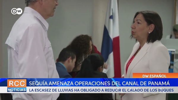 Sequía amenaza operaciones del Canal de Panamá