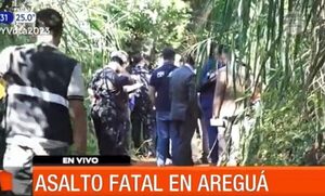 Delincuente muere tras persecución en Areguá | Telefuturo