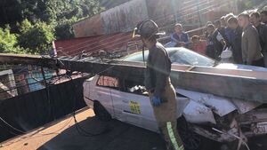 Accidente de tránsito deja un fallecido y dos heridos