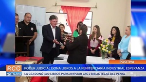 Donan 400 libros a UPIE para ampliar las dos bibliotecas de la penitenciaría