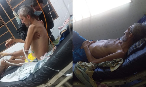 Claman solidaridad ciudadana para hombre internado en el Hospital Regional de Coronel Oviedo - OviedoPress
