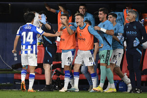 Versus / Real Sociedad triunfó ante el Osasuna y sigue en zona de clasificación a la Champions